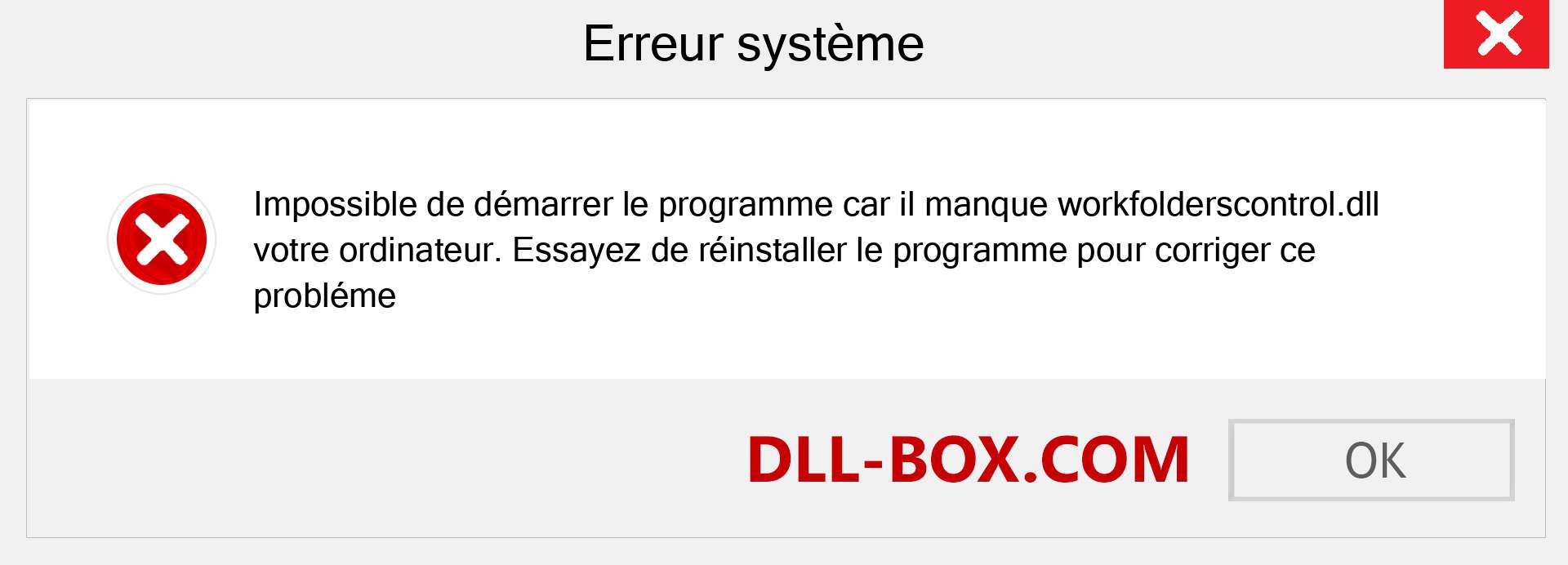 Le fichier workfolderscontrol.dll est manquant ?. Télécharger pour Windows 7, 8, 10 - Correction de l'erreur manquante workfolderscontrol dll sur Windows, photos, images